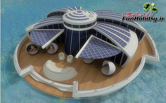 تولید هتل شناور خورشیدی به منظور توسعه صنعت گردشگری
