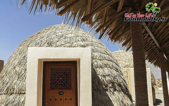تصاویر دیدنی از اولین هتل کپری جهان در جنوب کرمان
