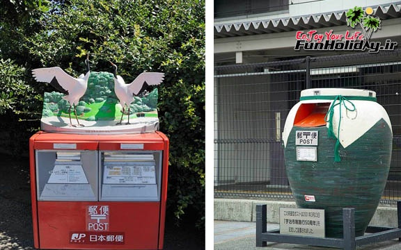 صندوق پستی ها در ژاپن تبدیل به جاذبه گردشگری شدند